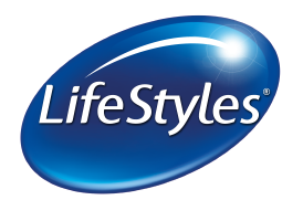 Prezervatyvų „LifeStyles“ logotipas